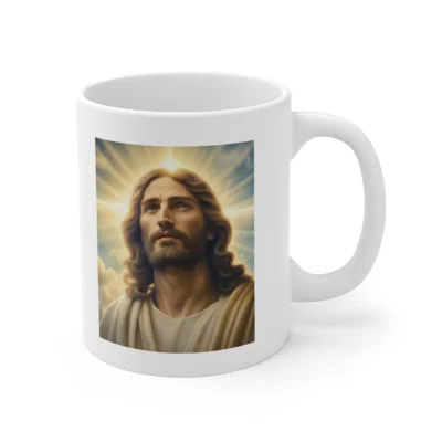 Heavenly Jesus Portrait Coffee Mug