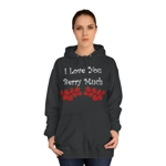 I Love You Berry Much Funny Quote Strawberries Hoodie