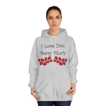 I Love You Berry Much Funny Quote Strawberries Hoodie