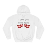 I Love You Berry Much Funny Quote Strawberries Hoodie