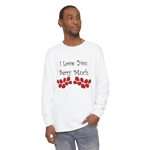 I Love You Berry Much Funny Quote Strawberries Long Sleeve T-Shirt