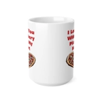 I Love You With Every Pizza My Heart Funny Quote Coffee Mug