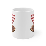 I Love You With Every Pizza My Heart Funny Quote Coffee Mug