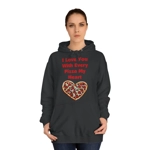 I Love You With Every Pizza My Heart Funny Quote Hoodie
