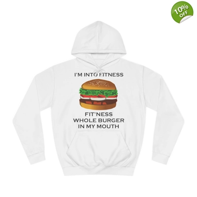 I’m Into Fitness Burger Hoodie