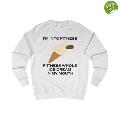 I’m Into Fitness Ice Cream Sweatshirt