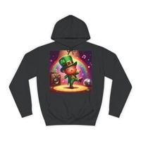 Irish Leprechaun Saint Patrick's Day Disco Party Hoodie