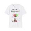 It's My Birthday Balloons And Wine Adult T-Shirt