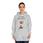 It's My Birthday Balloons And Wine Hoodie