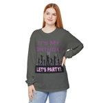 It's My Birthday Lets Party Adult Long Sleeve T-Shirt It's My Birthday Lets Party Adult Long Sleeve T-Shirt
