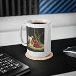 Jesus And Angel At Gethsemane Coffee Mug
