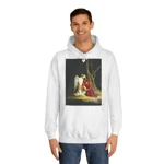 Jesus And Angel At Gethsemane Hoodie