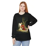 Jesus And Angel At Gethsemane Long Sleeve T-Shirt