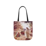 Jesus Appears To Mary Magdalene Shoulder Tote Bag
