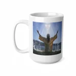 Jesus Baptism Angel Coffee Mug
