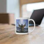 Jesus Baptism Angel Coffee Mug