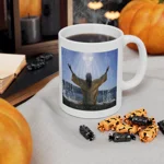 Jesus Baptism Angel Coffee Mug