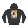 Jesus Cross Watercolour Portrait Painting Hoodie