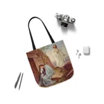 Jesus Visits Mary Magdalene Shoulder Tote Bag