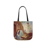 Jesus Visits Mary Magdalene Shoulder Tote Bag