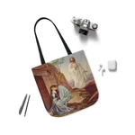 Jesus Visits Mary Magdalene Shoulder Tote Bag