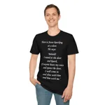 Jesus knocks On The Door Bible Verse T-Shirt