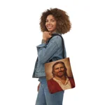 Jesus Loving Smile Portrait Shoulder Tote Bag