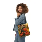 Jesus Meditation At Prayer Portrait Shoulder Tote Bag