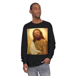Jesus Portrait I Am The Way Long Sleeve T-Shirt