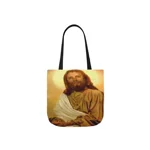 Jesus Portrait I Am The Way Shoulder Tote Bag