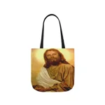 Jesus Portrait I Am The Way Shoulder Tote Bag