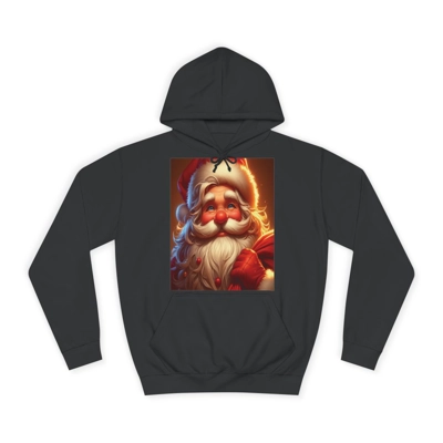 Jolly Saint Nick Christmas Santa Claus Hoodie