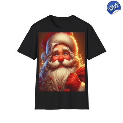 Jolly Saint Nick Christmas Santa Claus T-Shirt Jolly Saint Nick Christmas Santa Claus T-Shirt