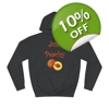 Just Peachy Peach Fruit Hoodie