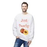 Just Peachy Peach Fruit Sweatshirt