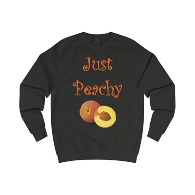 Just Peachy Peach Fruit Sweatshirt