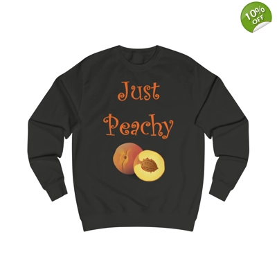 Just Peachy Peach Fruit Sweatshirt