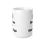 Keep Calm And Find The Eggs Easter Coffee Mug