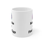 Keep Calm And Find The Eggs Easter Coffee Mug