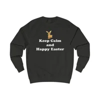 Keep Calm And Happy Easter Bunny Sweatshirt
