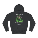 Leprechaun on Shamrock What Time Do The Shenanigans Start Hoodie