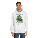Leprechaun on Shamrock What Time Do The Shenanigans Start Hoodie