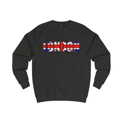 London Union Jack Flag Sweatshirt