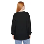 Rose Purple Flower Dark Gothic long Sleeve T-Shirt