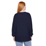 Christmas Candy Cane Penguin Long Sleeve T-Shirt