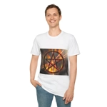 Magic Burning Pentagram Witches Pentacle T-Shirt