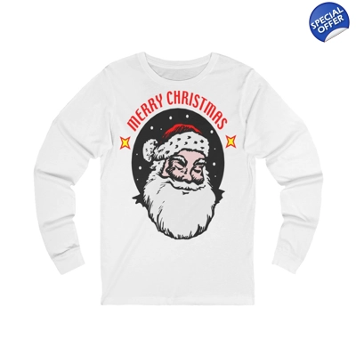 Merry Christmas Santa Claus Long Sleeve T-Shirt Merry Christmas Santa Claus Long Sleeve T-Shirt