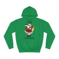 Merry Christmas Santa Claus Jolly Cartoon Hoodie