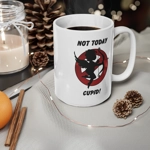 Not Today Cupid Anti Valentine's Day Coffee Mug