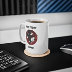 Not Today Cupid Anti Valentine's Day Coffee Mug